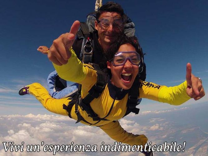 Experience - Tandem parachute