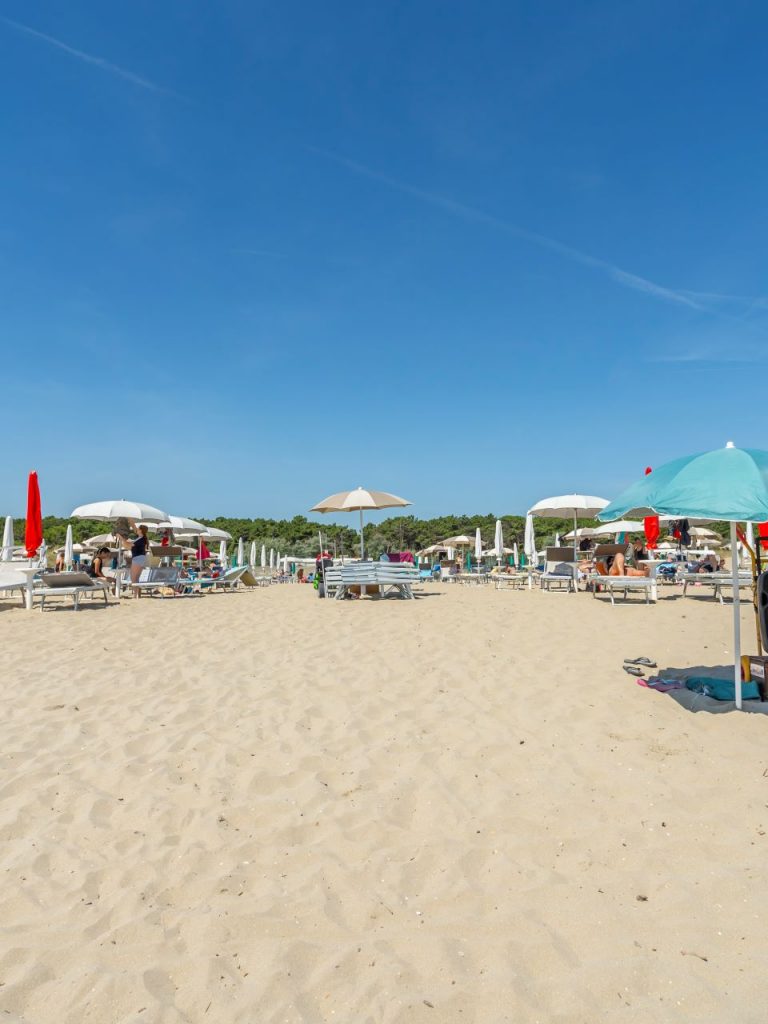Immagine principale della sezione Intro dal titolo "Piomboni Camping Village: just a stone's throw from the beach!"
